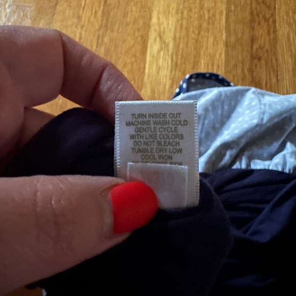 Garnet Hill Navy Blue & White Nautical/ Retro-Inspired Dress, Size 16, NWOT - Picture 9 of 9